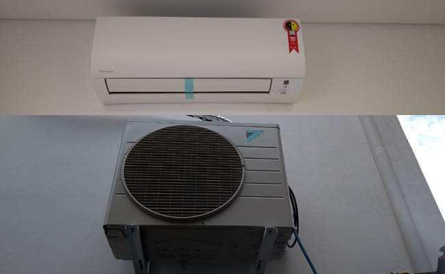 Instalação ar condicionado Daikin